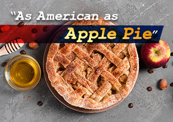 像蘋果派一樣有美.. As American as Apple Pie