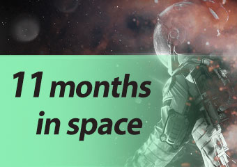 11個月在太空中生活 11 Months in Space