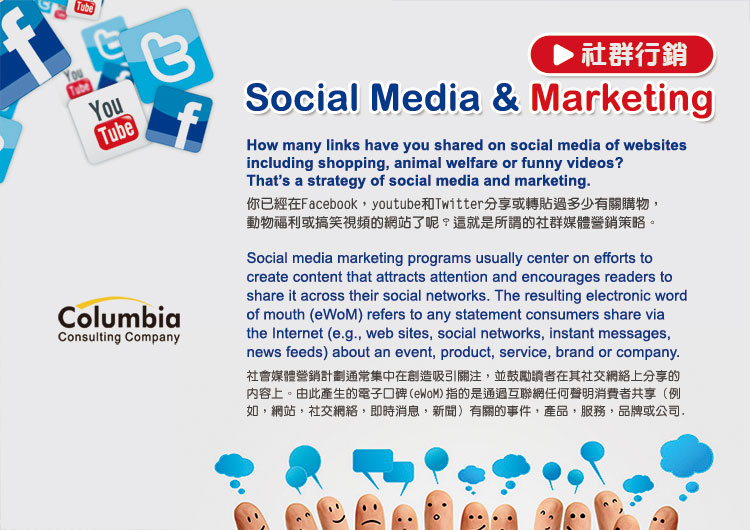 社群行銷 Social Media & Marketing