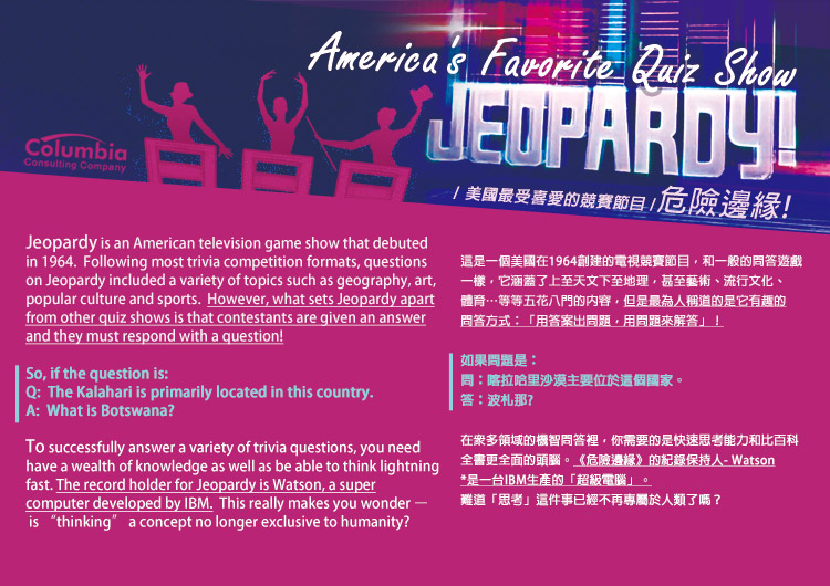 美國最受喜愛的節目 America's Favorite Quiz Show: Jeopardy