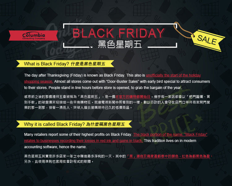 黑色星期五  Black Friday