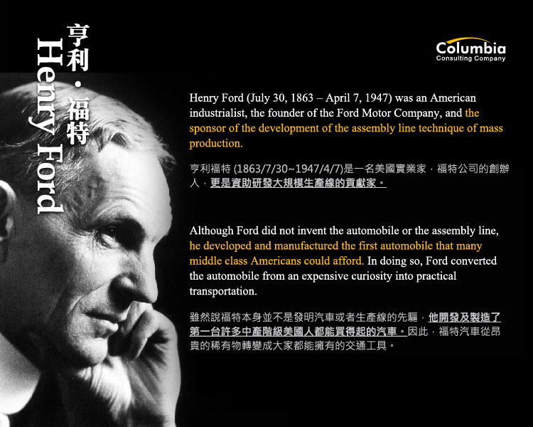 亨利‧福特 Henry Ford