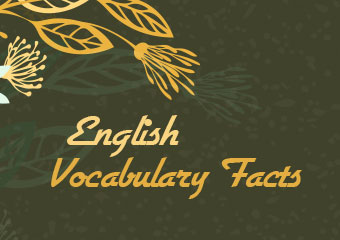 4個單字有趣的真相 4 Strange English Vocabulary Facts