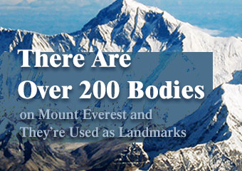 聖母峰有超過兩百.. There Are Over 200 Bodies on Mount..